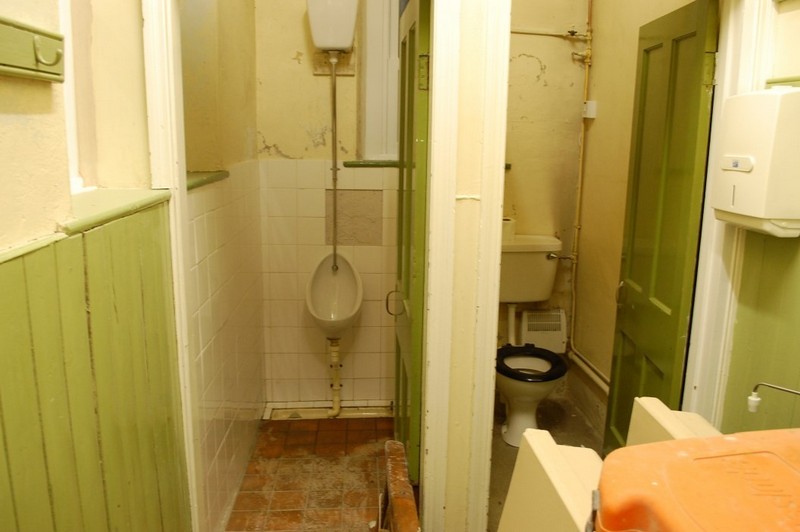 The old gents, which had changed very little since 1931